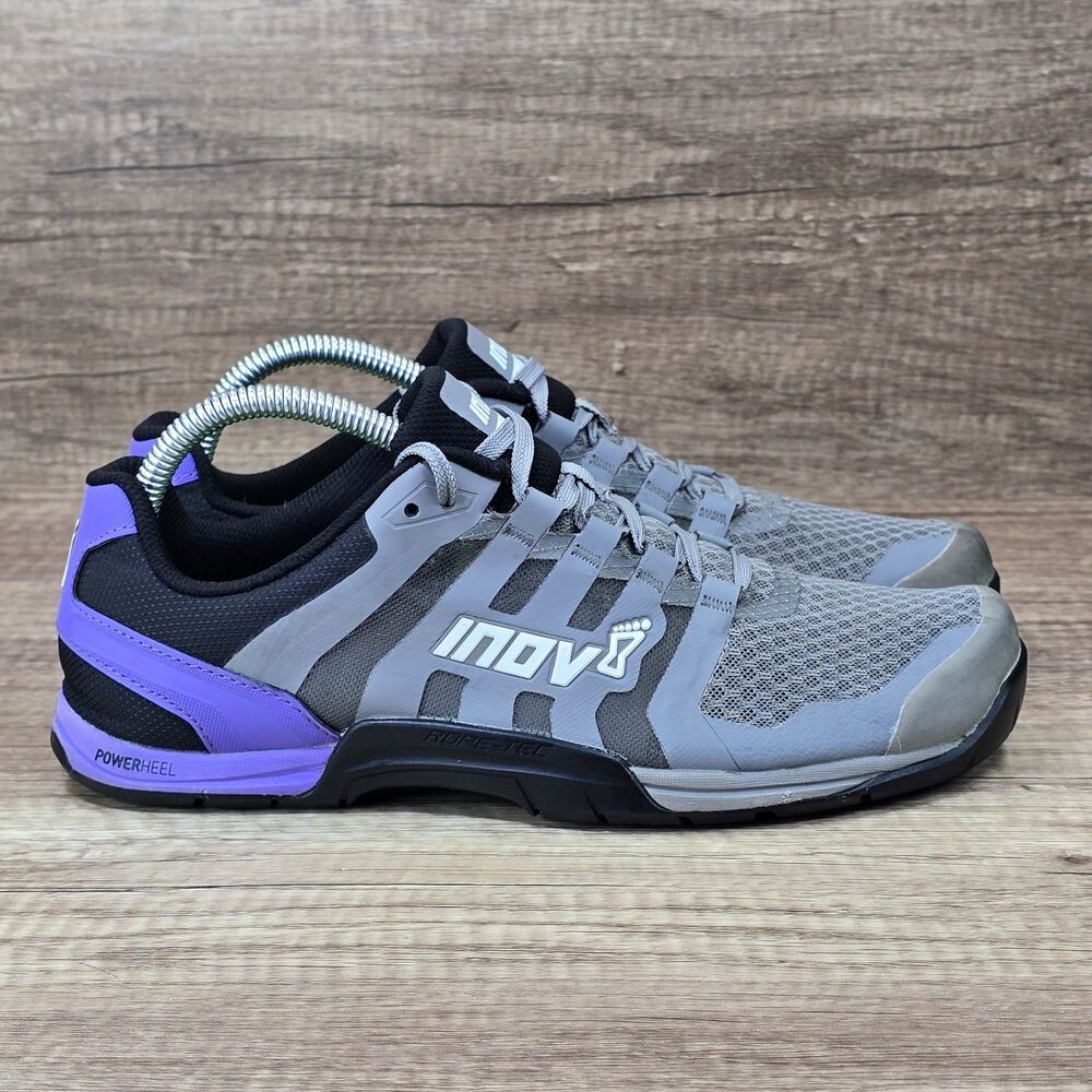 Inov 8 F-Lite 235 V2 Women's Size 9 Gray Purple Black Cross Training Shoes